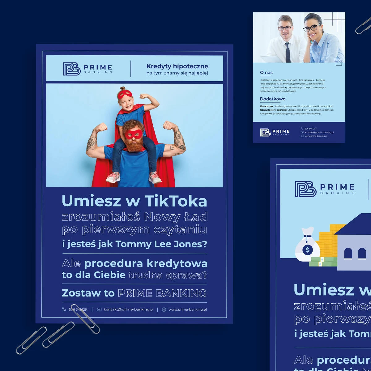 Prime Banking — podgląd projektu